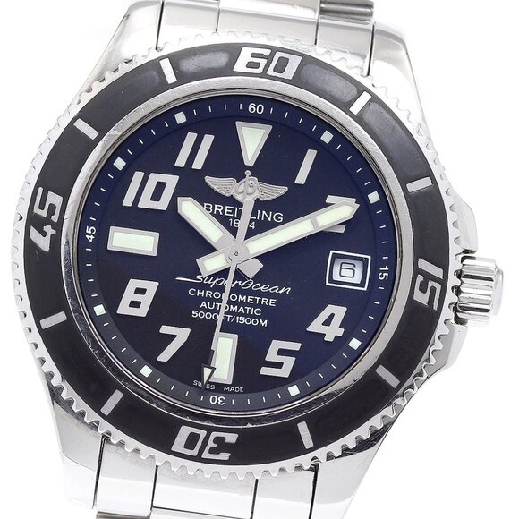 BREITLING Super Ocean 42 A17364 Date black Dial Automatic Men's Watch_893720 - Picture 4 of 7